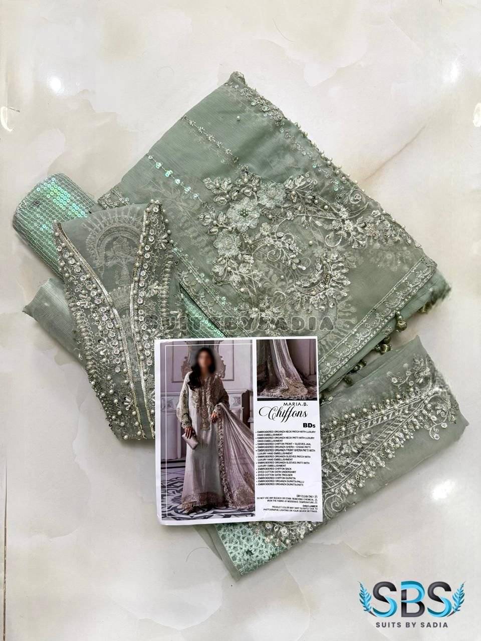 M.B. Luxe BD - Chiffon drop