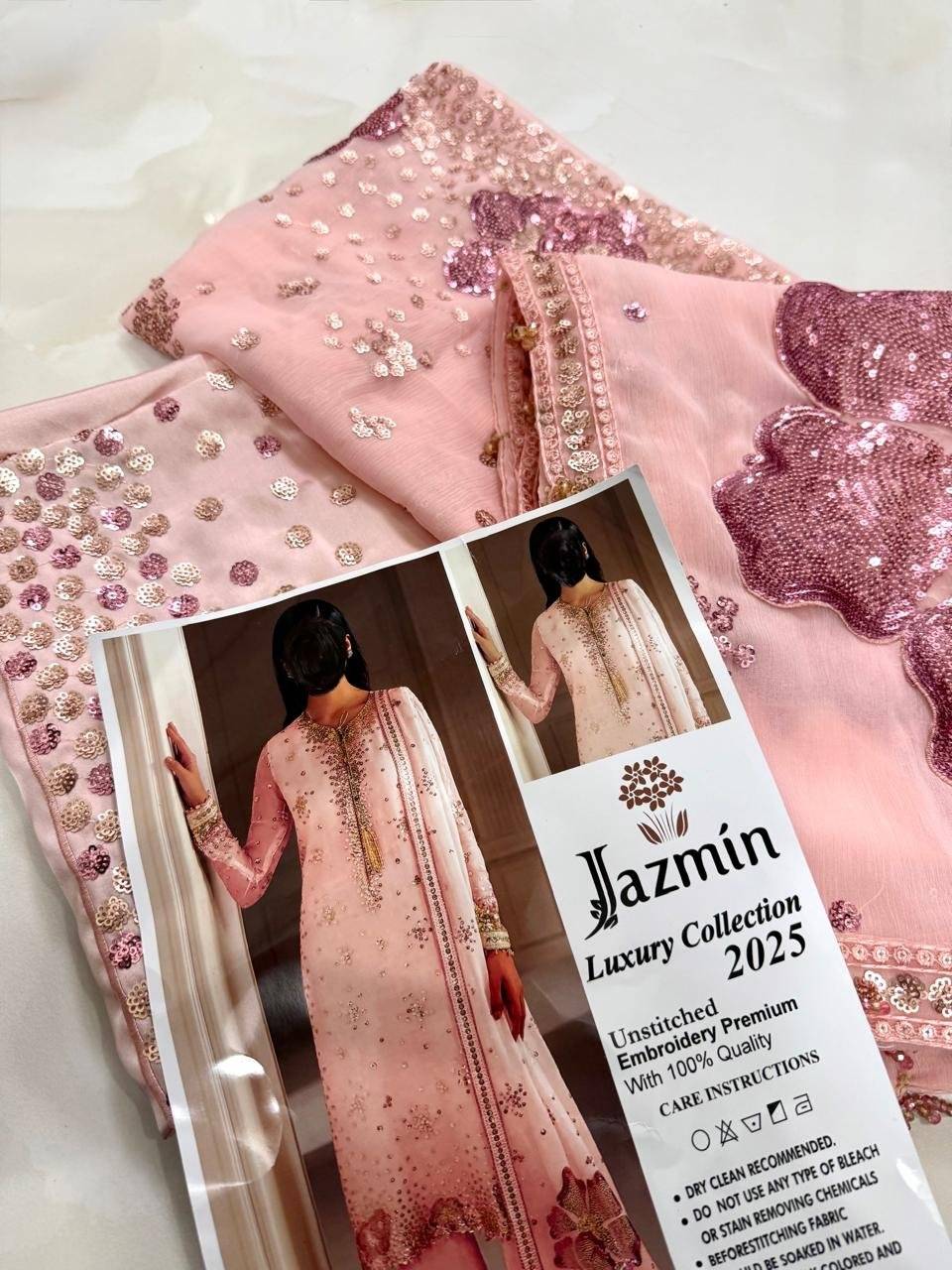 JAZMIN TWIN SEQ - POWDER PINK