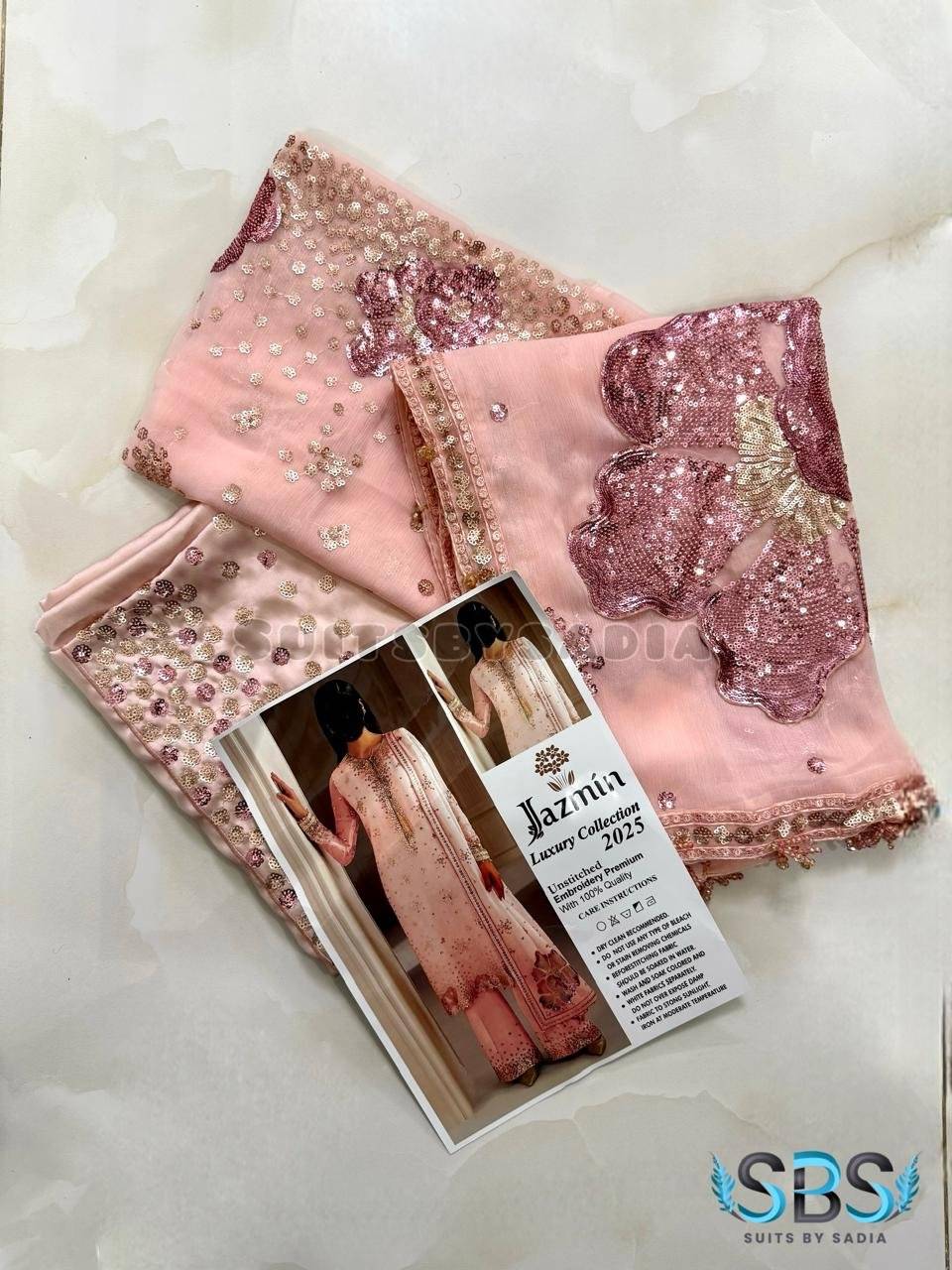 JAZMIN TWIN SEQ - POWDER PINK