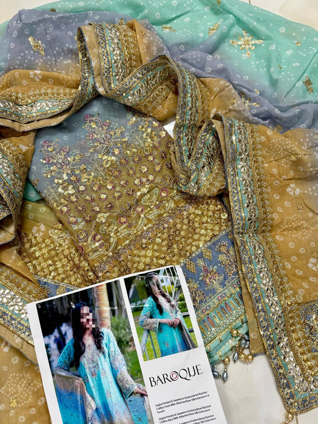 BAROQUE CHANTTELE - Chiffon Brownie