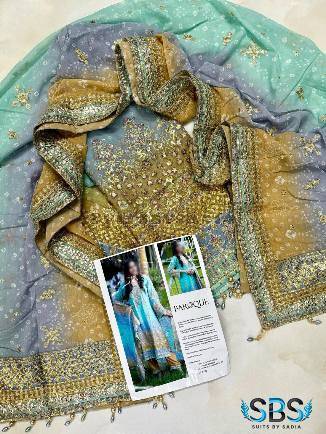 BAROQUE CHANTTELE - Chiffon Brownie