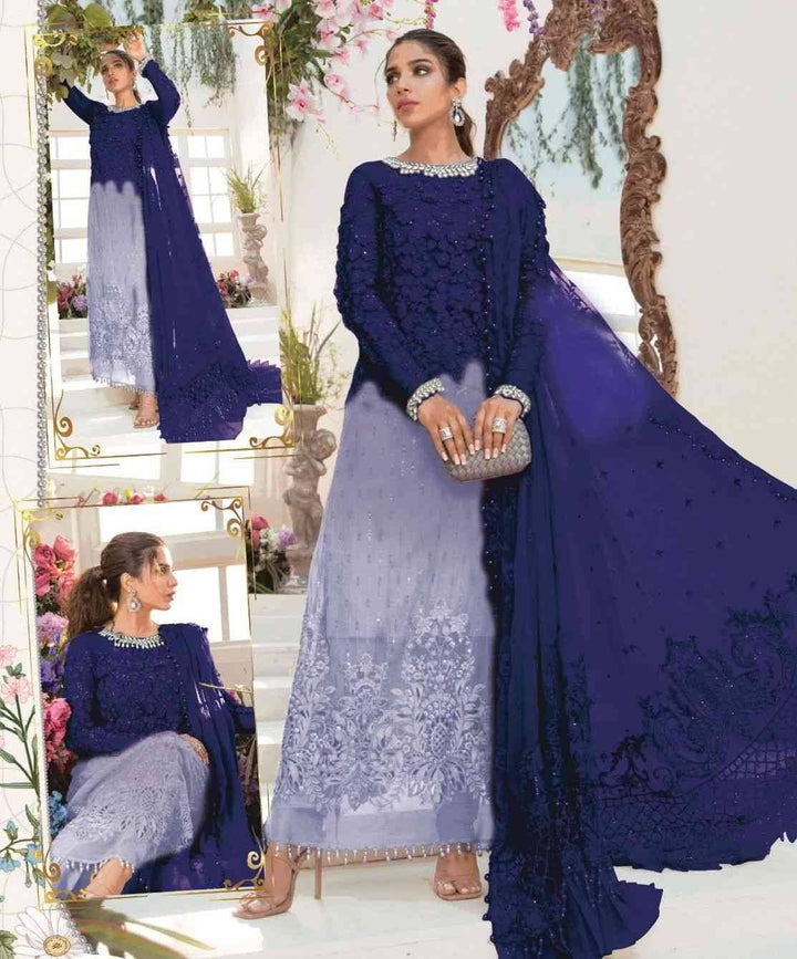 SONIYA BLUE - NET 2 Tone