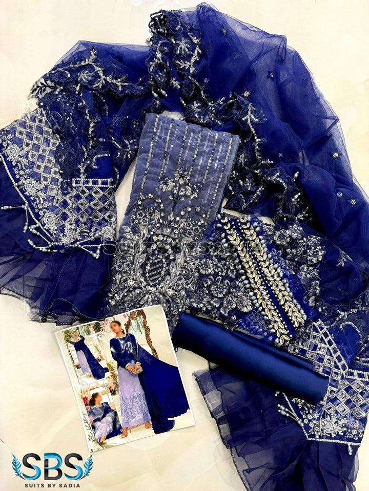 SONIYA BLUE - NET 2 Tone