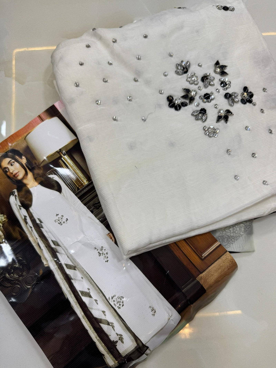 LULUSAR - Raw Silk ivory