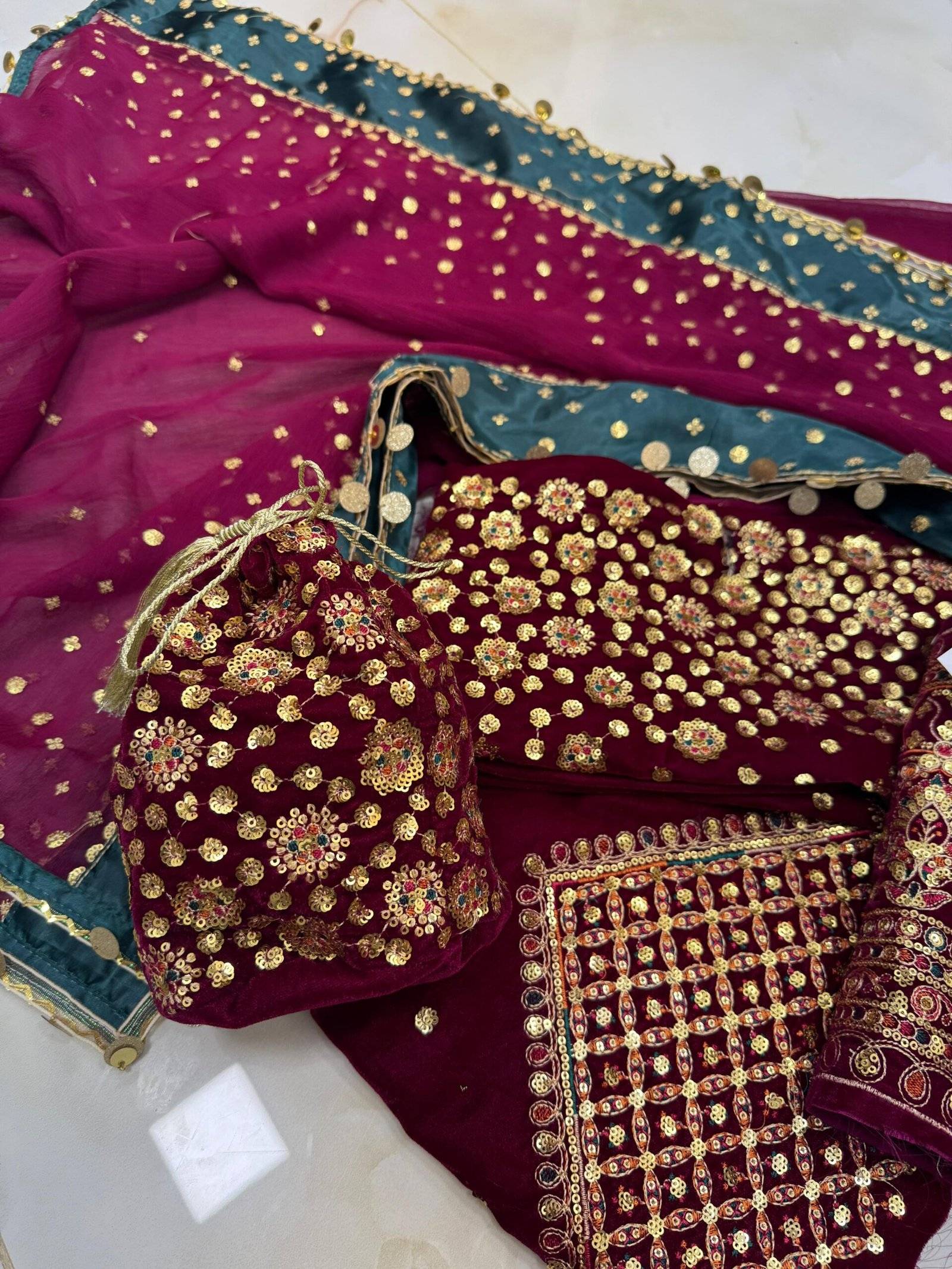 Jazmin Velvet Formal - chandni Atishi