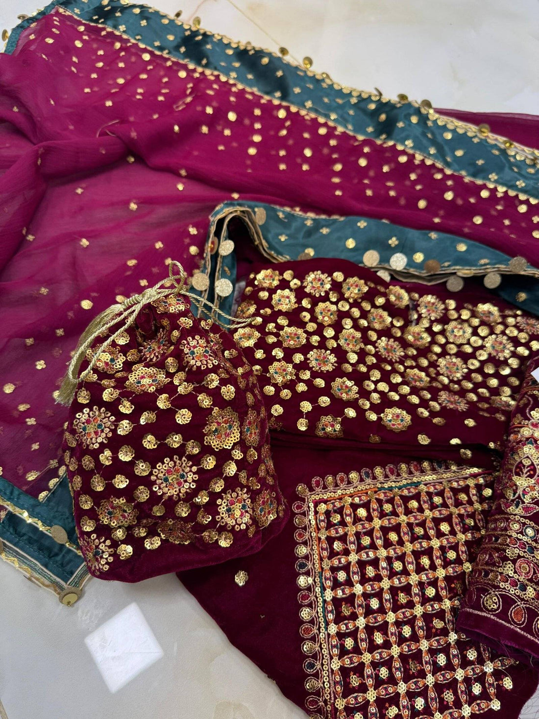 Jazmin Velvet Formal - chandni Atishi