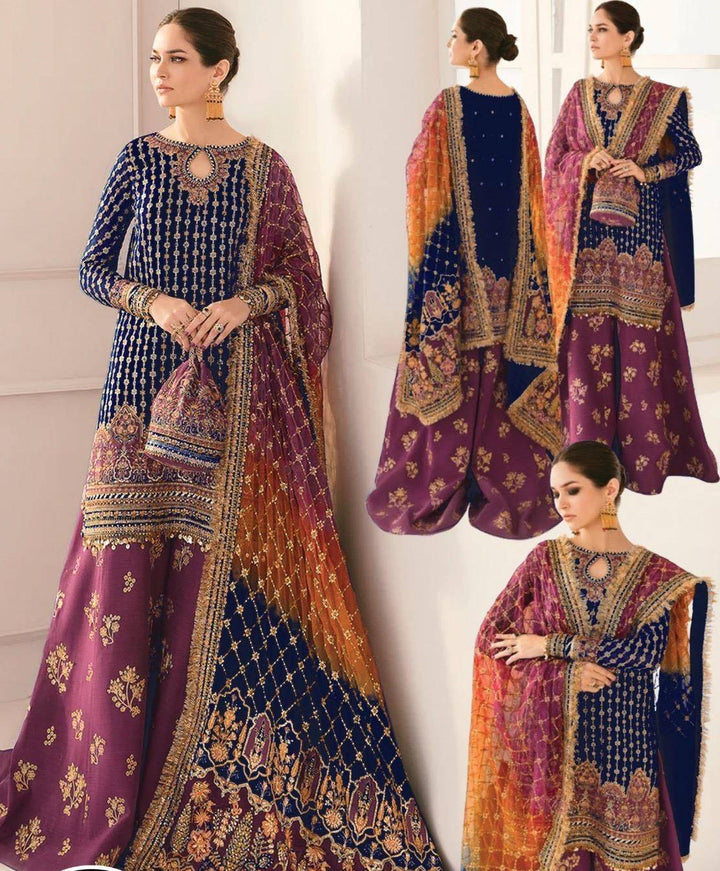BAROQUE CHANTELLE - BLUE COLOR
