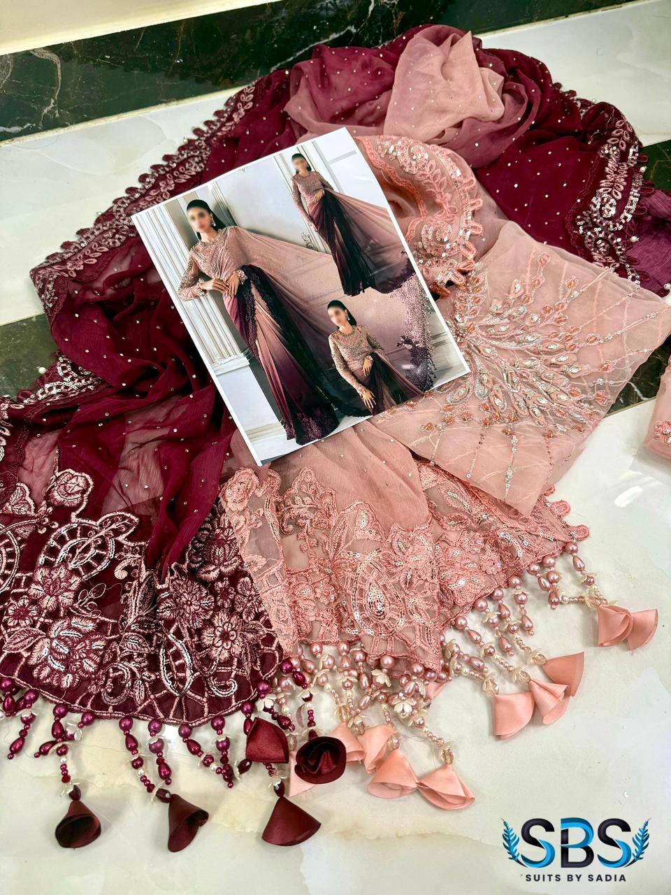 M.BE SAREE- CHIFFON HUE