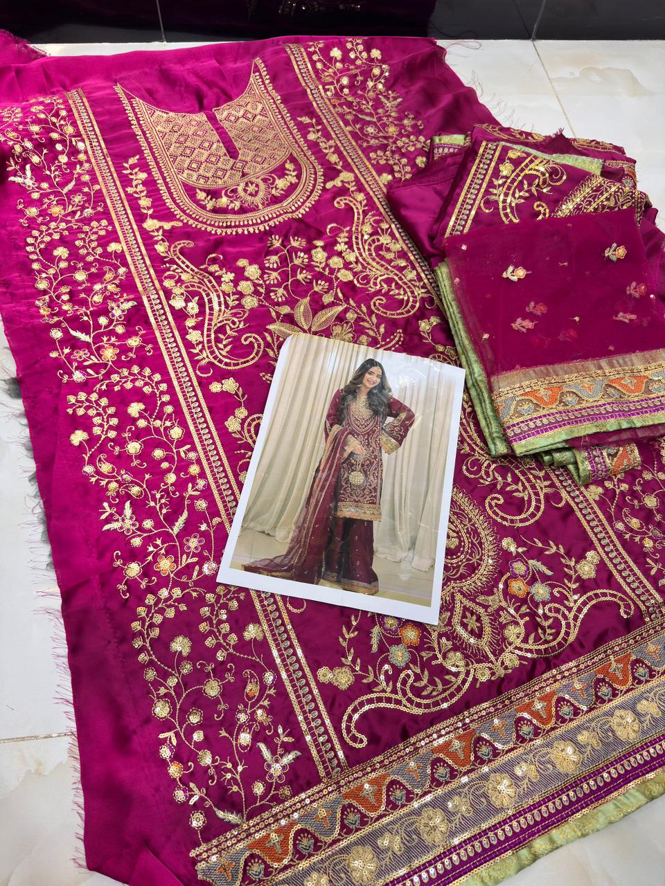 Aneela’s Tussel SILK - Saboor