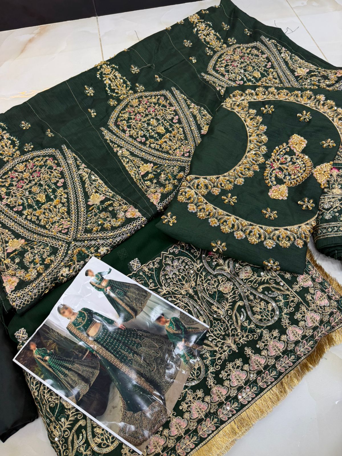 Nuriyaa - Kiara Bridal emerald