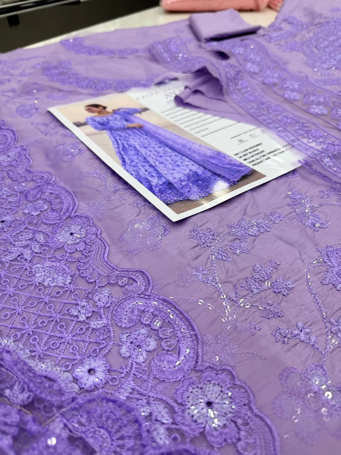 Faiza saqlain - jehona - Lilac