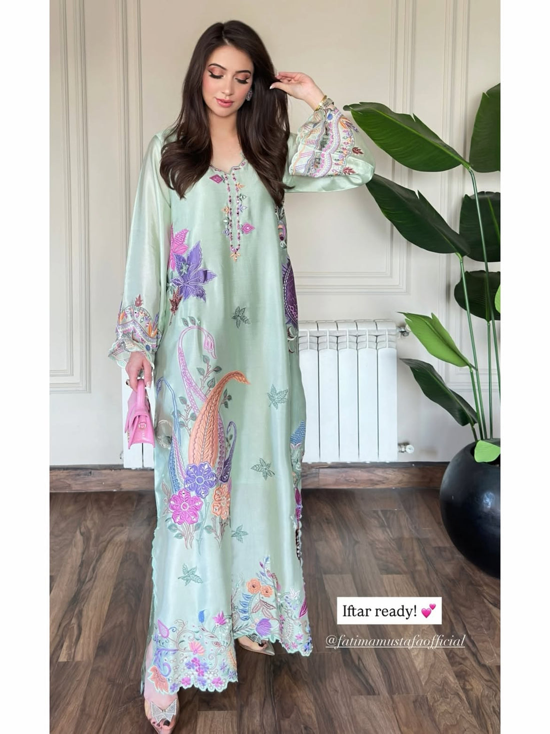 Kaftan | Pistachio |Minha