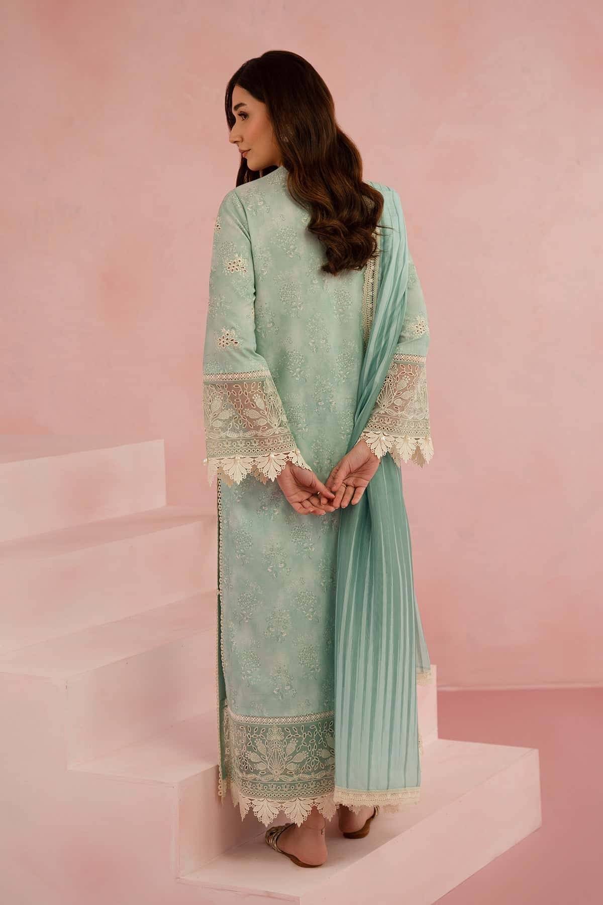 AFROZEH LAWN - FLORAL TOUCH