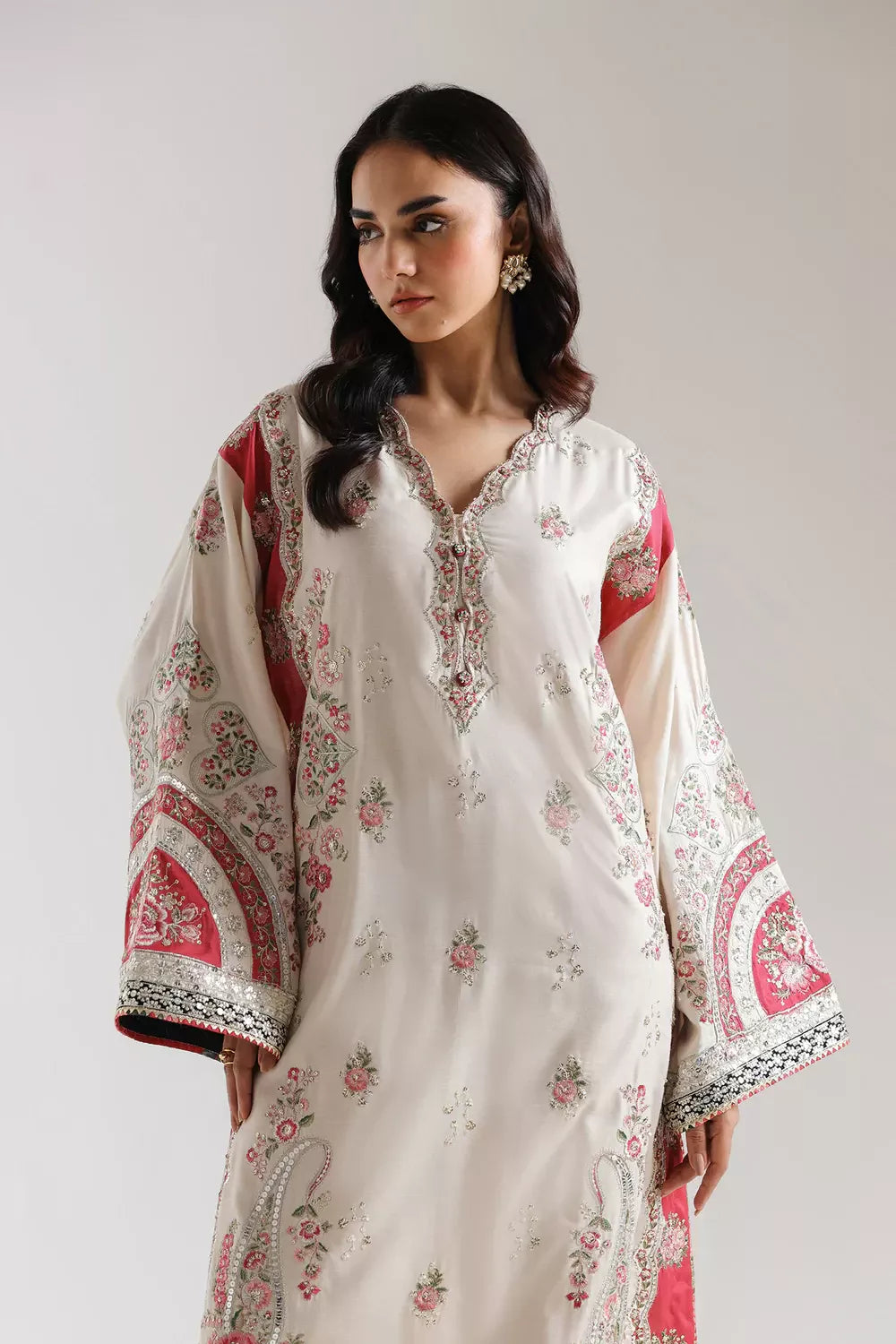 Ethnc - Ivory kaftan
