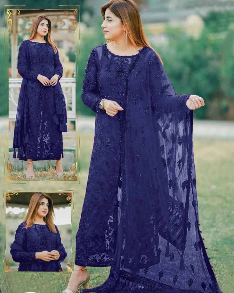 MERIUM HUSSAIN IN BLUE