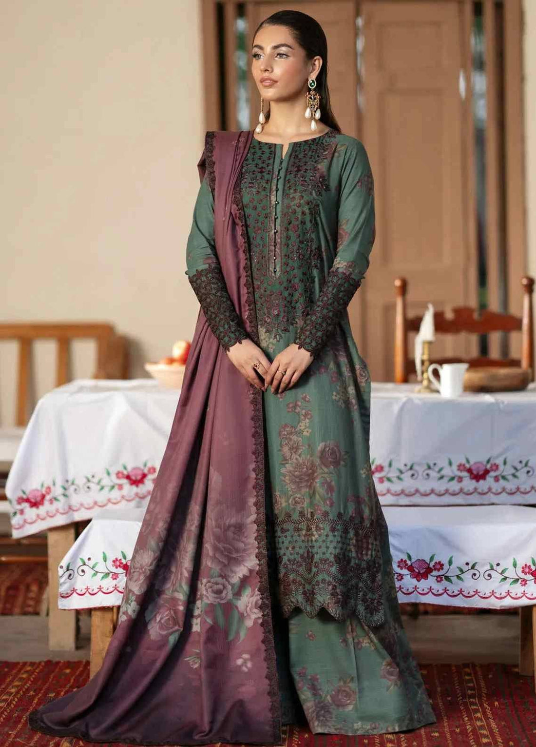 IZNIK LAWN - KASHIWA 3 PC