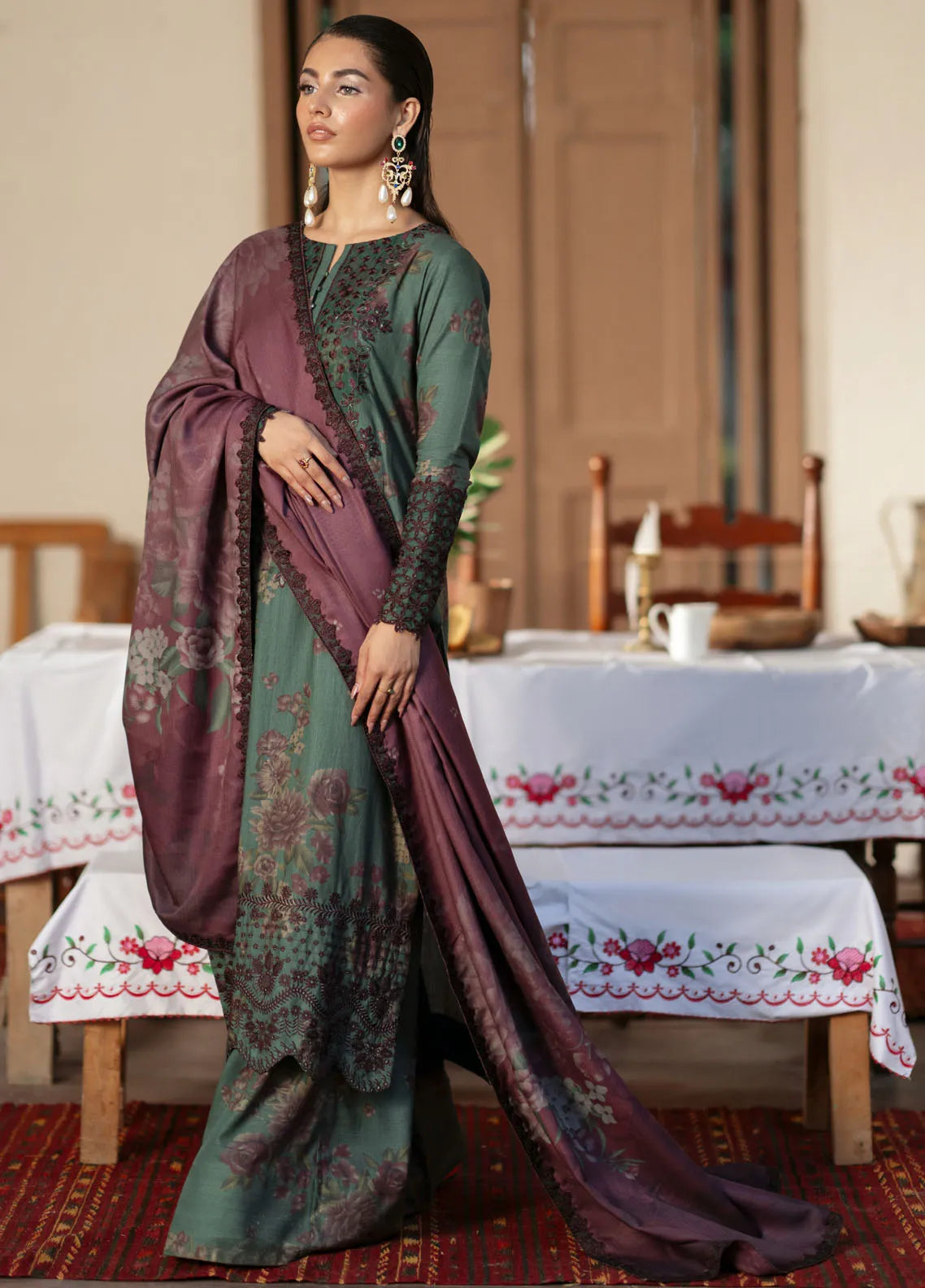 IZNIK LAWN - KASHIWA 3 PC