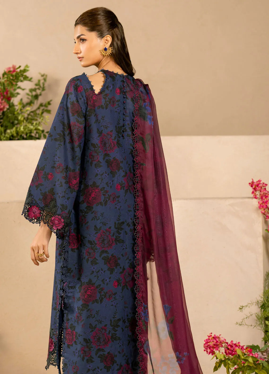 IZNIK LAWN - Blues EFL12