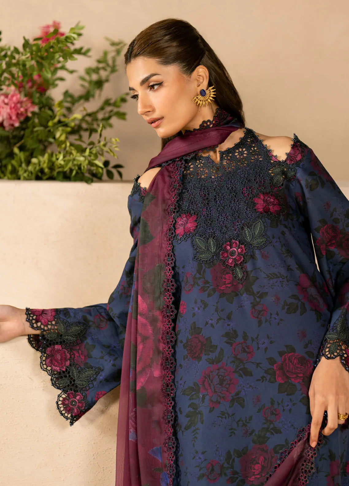 IZNIK LAWN - Blues EFL12