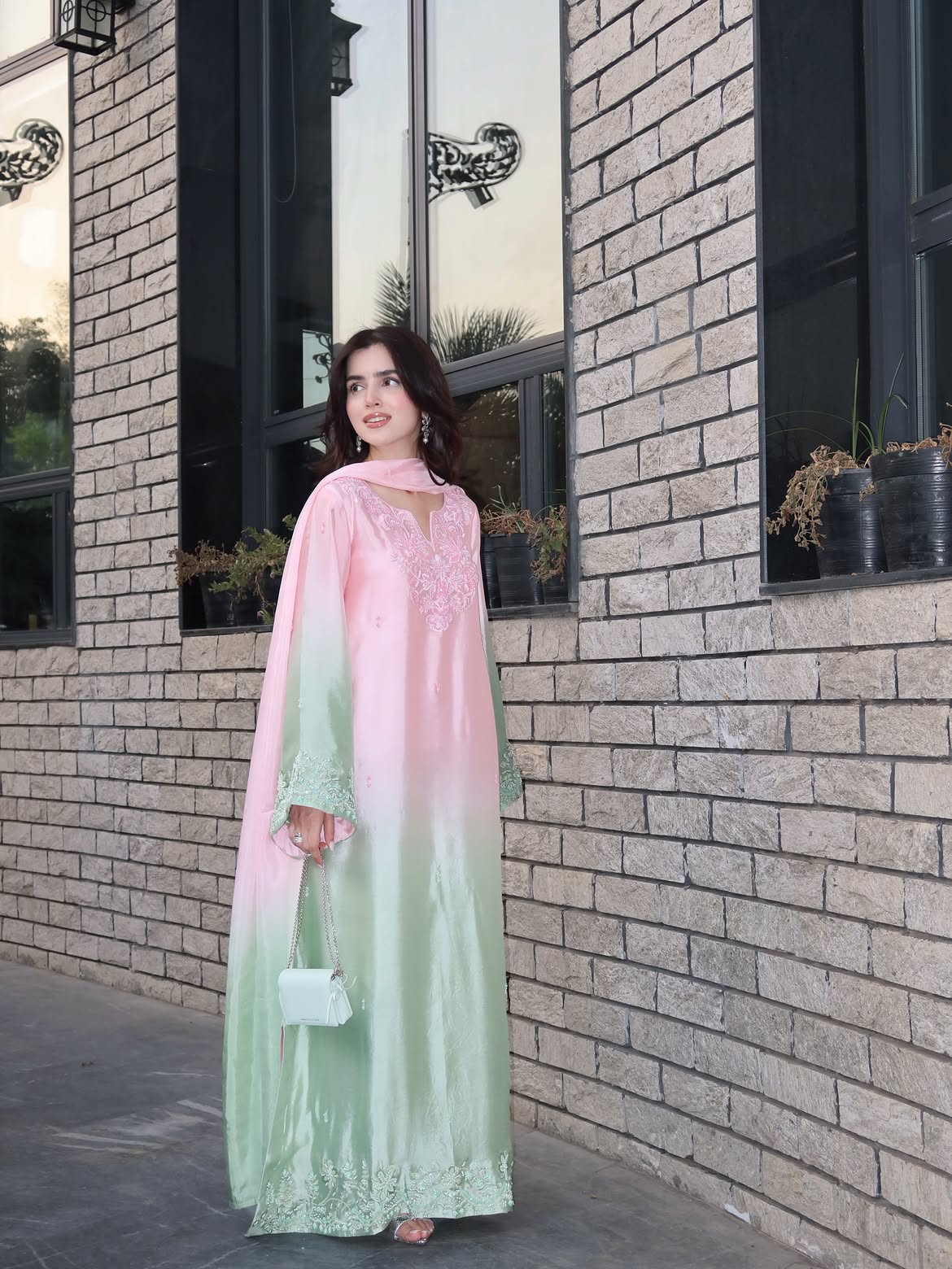 Ombre - Silhouette pastel