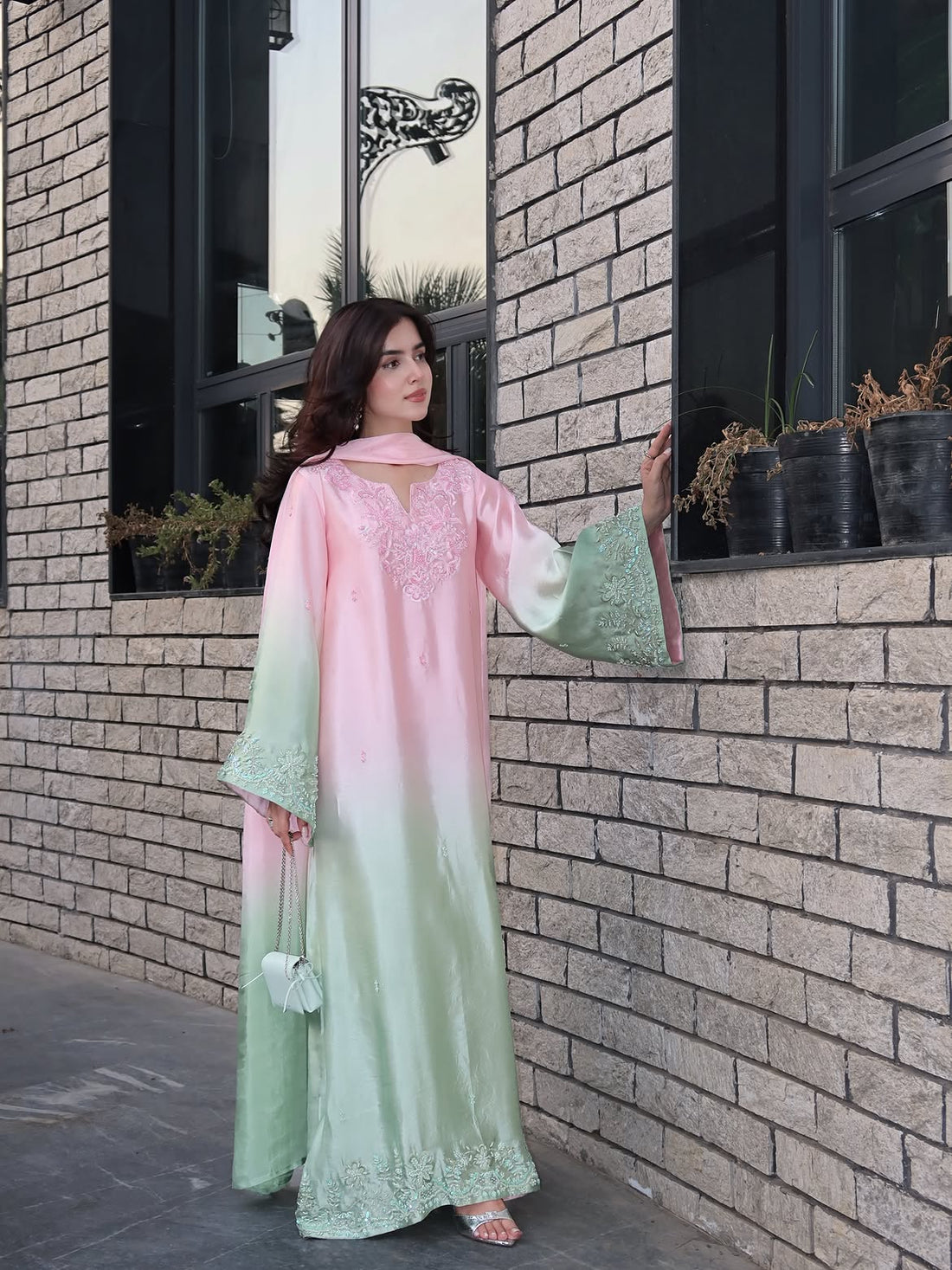 Ombre - Silhouette pastel