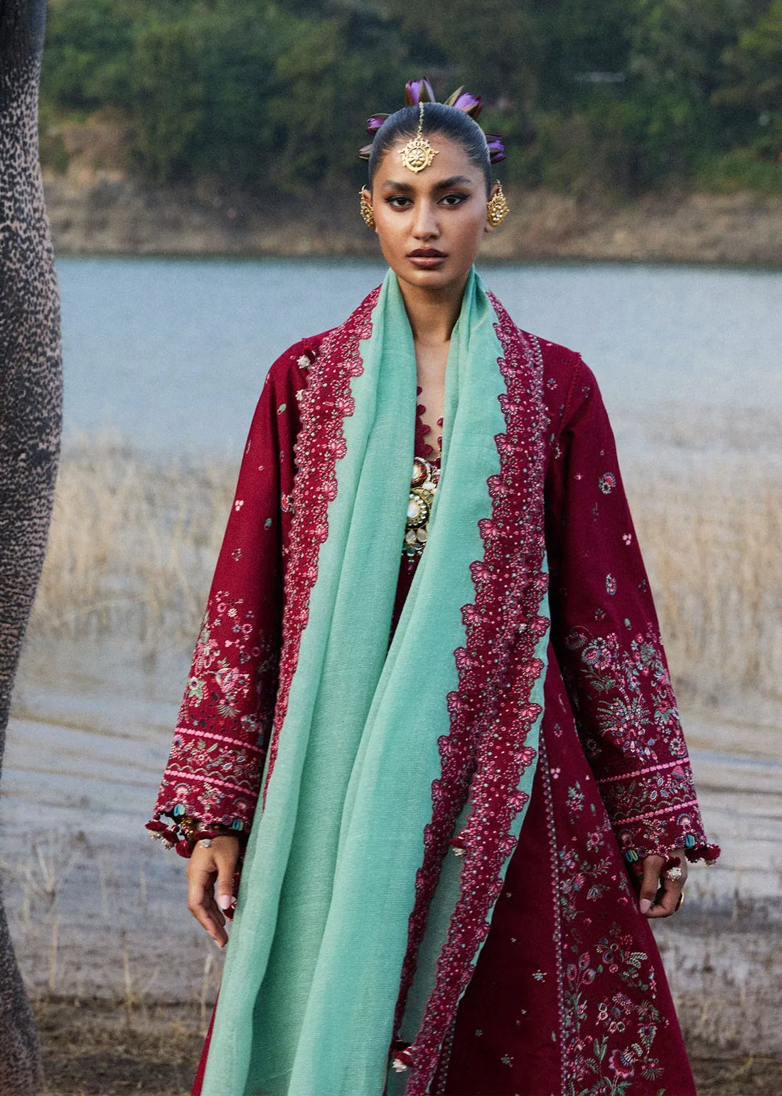 Hussain rehar - Lawn Mahogany