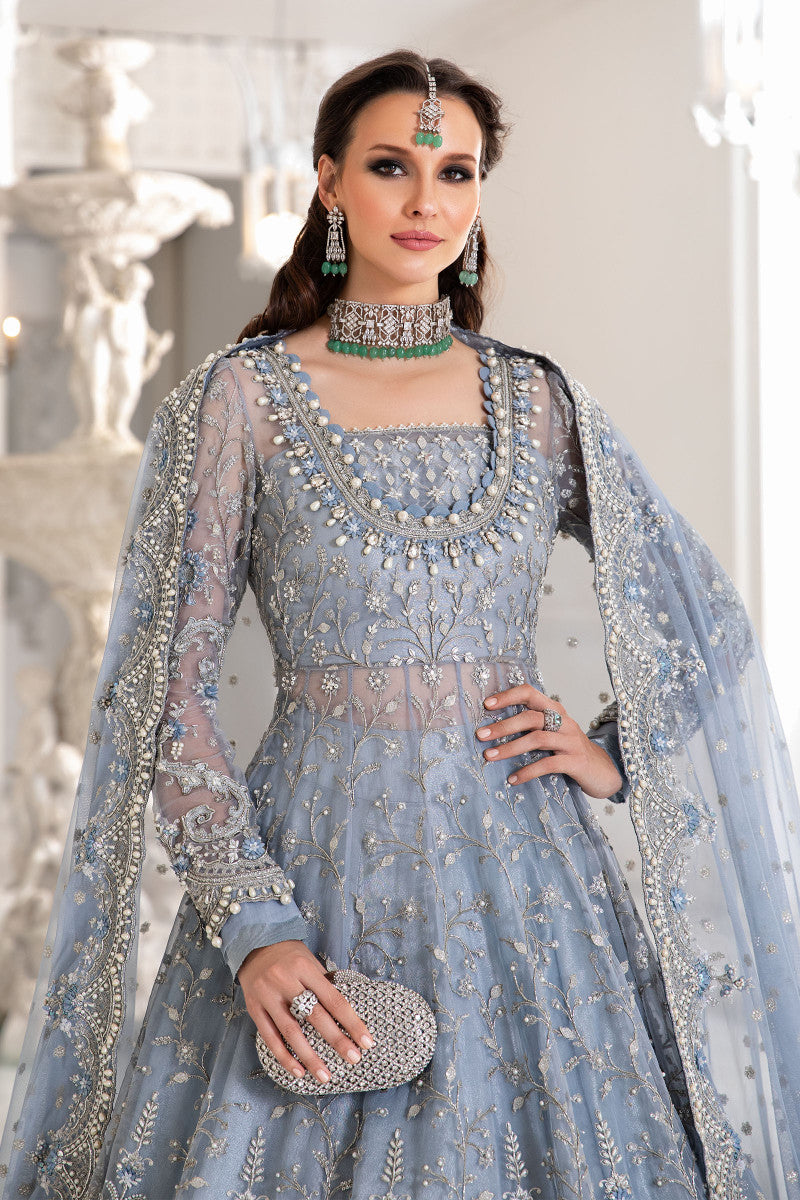 MariaB Couture | Aqua sky blue