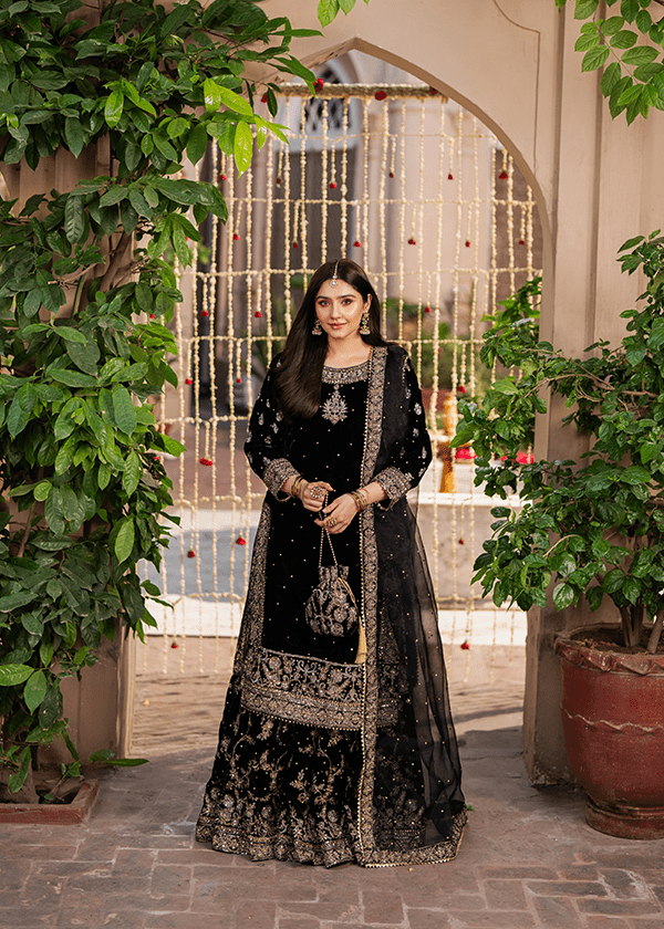 Haseen’s - Velvet Durefishan gold
