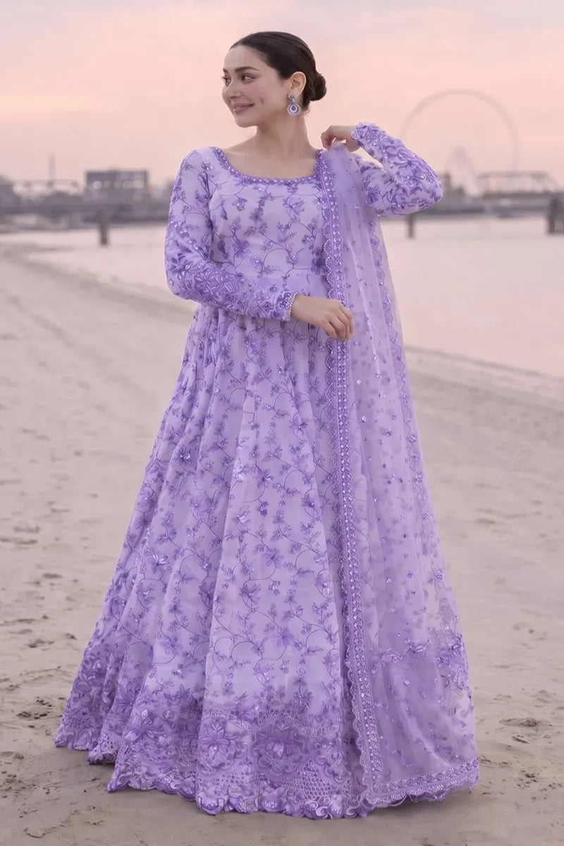 Faiza saqlain - jehona - Lilac