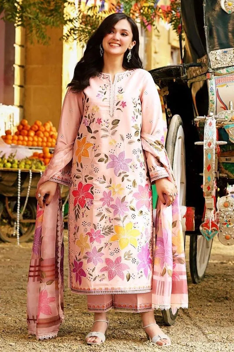 ANEELA’s LAWN | Pastel Pink