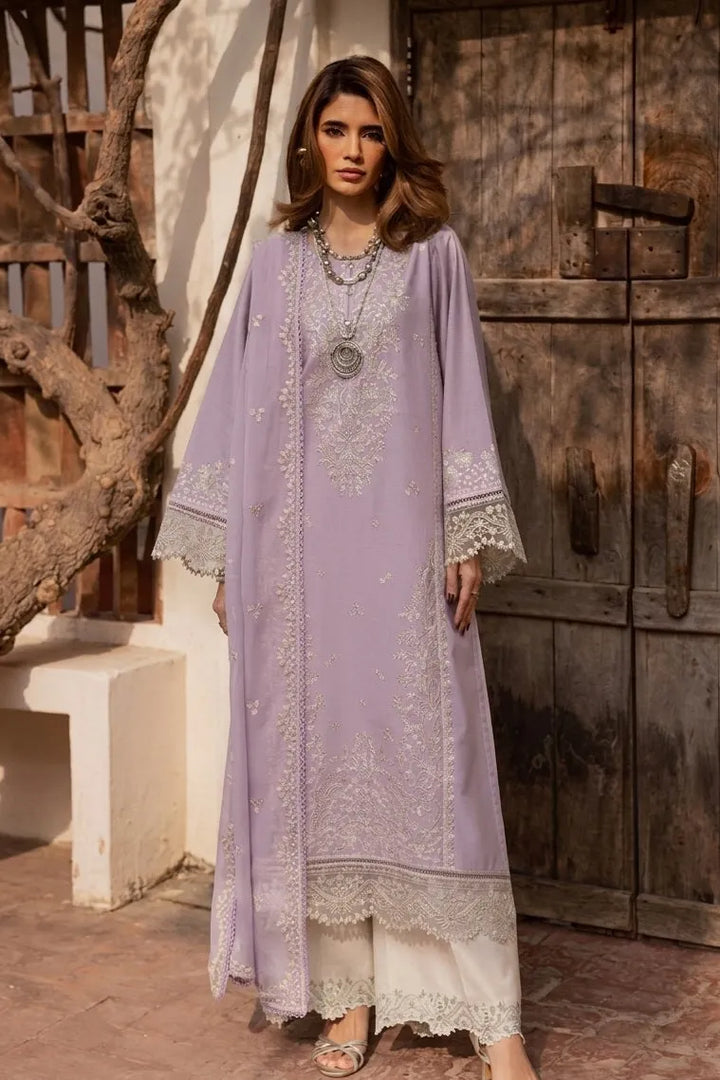 Batik Lawn - Hemayal lilac
