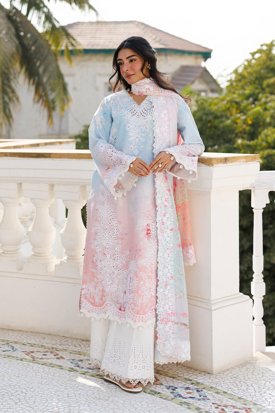 Afrozeh Lawn - Liloura