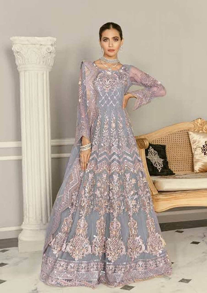 Akbar Aslam purple Maxi