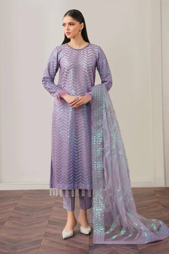BARQ NET EMB - Lilac